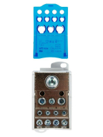 Блок распределительный на DIN-рейку РБД-400А IEK RBD-400 ТехноИмпульс