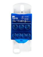 Блок распределительный на DIN-рейку РБД-80А IEK RBD-80 ТехноИмпульс