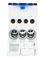 Блок распределительный на DIN-рейку РБД-80А IEK RBD-80 ТехноИмпульс