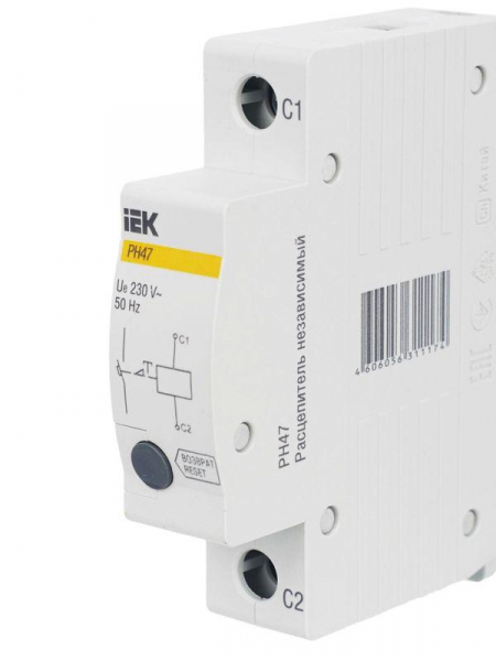 Расцепитель независимый РН47 на DIN-рейку KARAT IEK MVA01D-RN ТехноИмпульс