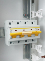 Выключатель автоматический модульный 4п C 100А 10кА ВА47-100 KARAT IEK MVA40-4-100-C ТехноИмпульс