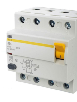 Выключатель дифференциального тока (УЗО) 4п 63А 300мА тип AC ВД1-63 KARAT IEK MDV10-4-063-300 ТехноИмпульс