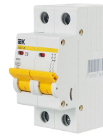 Выключатель автоматический модульный 2п C 6А 4.5кА ВА47-29 KARAT IEK MVA20-2-006-C ТехноИмпульс