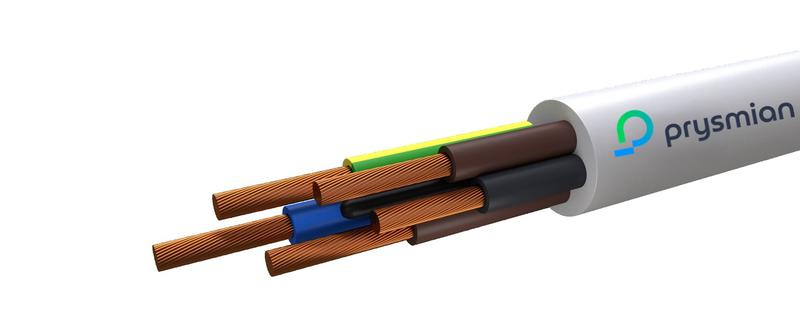 Провод ПВС 5х4 Б (бухта) (м) РЭК-PRYSMIAN 0105060201 ТехноИмпульс