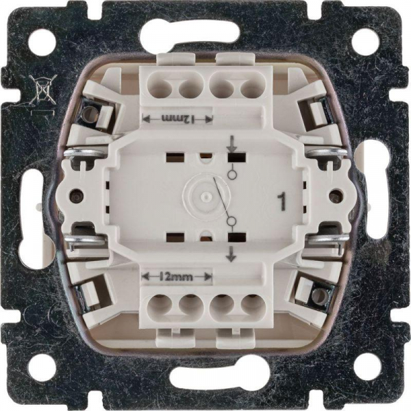 Выключатель 1-кл. СП Valena 10А IP31 250В механизм сл. кость IEK 774301 ТехноИмпульс