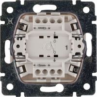 Выключатель 1-кл. СП Valena 10А IP31 250В механизм сл. кость IEK 774301 ТехноИмпульс