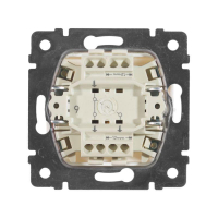 Переключатель проходной 1-кл. СП Valena 10А IP31 250В механизм бел. IEK 774406 ТехноИмпульс