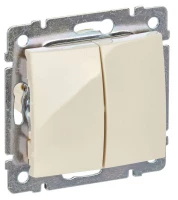 Выключатель 2-кл. СП Valena 10А IP31 250В механизм сл. кость IEK 774305 ТехноИмпульс