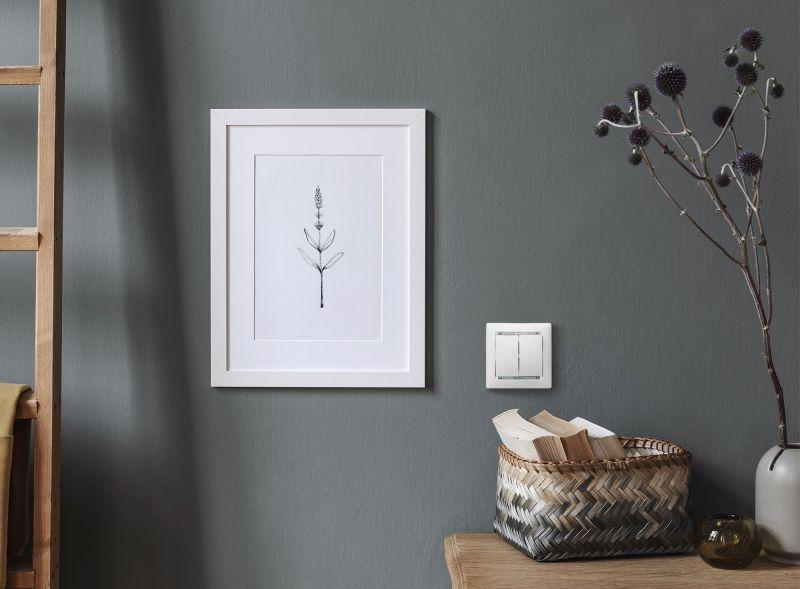 Выключатель 2-кл. СП Valena 10А IP31 250В механизм бел. IEK 774405 ТехноИмпульс