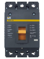 Выключатель автоматический 3п 250А 35кА ВА 88-35 KARAT IEK SVA30-3-0250 ТехноИмпульс