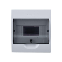 Бокс навесной ОП City9 Box 1 ряд 8мод. с прозр. дверцей SE EZ9E108S2SRU ТехноИмпульс