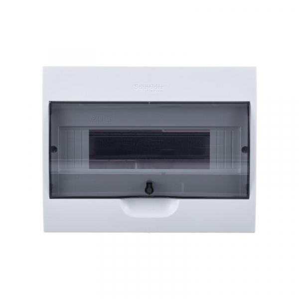 Бокс навесной ОП City9 Box 1 ряд 12мод. с прозр. дверцей SE EZ9E112S2SRU ТехноИмпульс