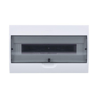 Бокс навесной ОП City9 Box 1 ряд 18мод. с прозр. дверцей SE EZ9E118S2SRU ТехноИмпульс