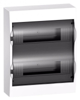 Бокс навесной ОП City9 Box 2 ряда 24мод. с прозр. дверцей SE EZ9E212S2SRU ТехноИмпульс