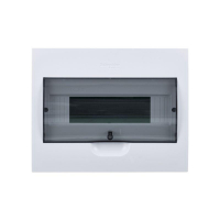 Бокс встраиваемый СП City9 Box 1 ряд 12мод. с прозр. дверцей SE EZ9E112S2FRU ТехноИмпульс