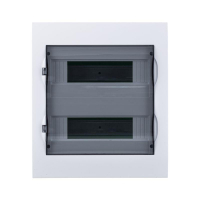 Бокс встраиваемый СП City9 Box 2 ряда 24мод. с прозр. дверцей SE EZ9E212S2FRU ТехноИмпульс