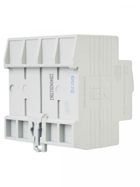 Выключатель дифференциального тока (УЗО) 4п 63А 100мА тип AC ВД1-63 KARAT IEK MDV10-4-063-100 ТехноИмпульс