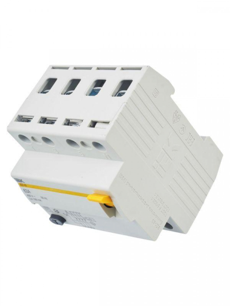 Выключатель дифференциального тока (УЗО) 4п 63А 100мА тип AC ВД1-63 KARAT IEK MDV10-4-063-100 ТехноИмпульс