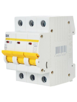 Выключатель автоматический модульный 3п D 25А 4.5кА ВА47-29 KARAT IEK MVA20-3-025-D ТехноИмпульс