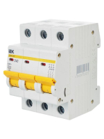 Выключатель автоматический модульный 3п D 40А 4.5кА ВА47-29 KARAT IEK MVA20-3-040-D ТехноИмпульс