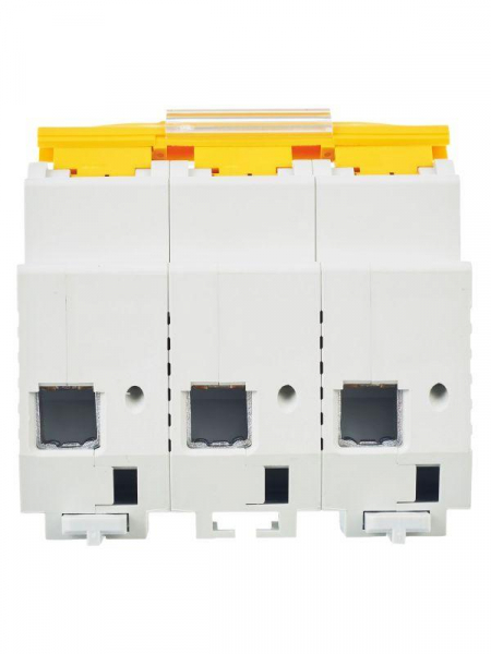 Выключатель автоматический модульный 3п D 100А 10кА ВА47-100 KARAT IEK MVA40-3-100-D ТехноИмпульс