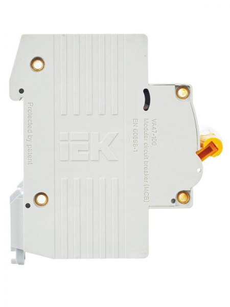 Выключатель автоматический модульный 3п D 80А 10кА ВА47-100 KARAT IEK MVA40-3-080-D ТехноИмпульс