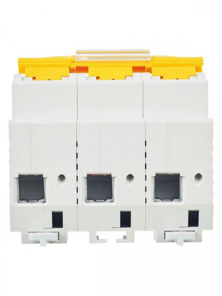 Выключатель автоматический модульный 3п D 80А 10кА ВА47-100 KARAT IEK MVA40-3-080-D ТехноИмпульс