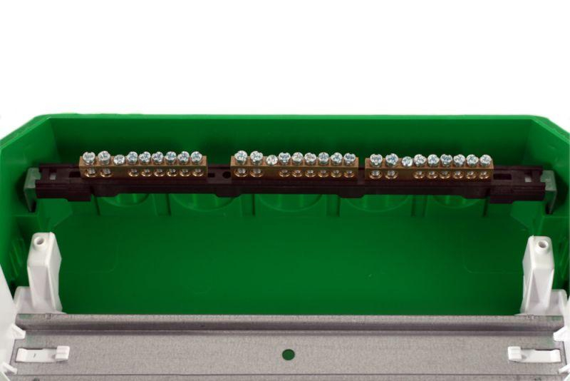 Бокс встраиваемый СП City9 Box 3 ряда 36мод IP40 IK07 80А 2 клеммы с бел. дверцей SE EZ9E312P2FRU ТехноИмпульс