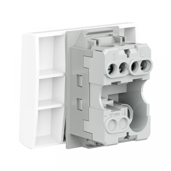 Переключатель перекрестный 1-кл. 2мод. Viva 16А IP20 бел. DKC 45022 ТехноИмпульс