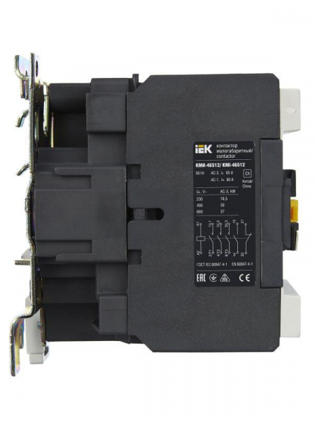 Контактор КМИ-46512 65А 230В/АС3 1НО 1НЗ KARAT IEK KKM41-065-230-11 ТехноИмпульс