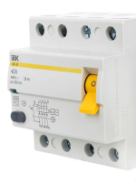 Выключатель дифференциального тока (УЗО) 4п 40А 300мА тип AC ВД1-63 KARAT IEK MDV10-4-040-300 ТехноИмпульс