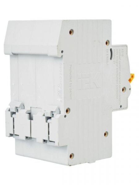 Выключатель автоматический дифференциального тока 2п C 50А 30мА тип AC 4.5кА АД-12 KARAT IEK MAD10-2-050-C-030 ТехноИмпульс