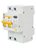 Выключатель автоматический дифференциального тока 2п C 50А 30мА тип AC 4.5кА АД-12 KARAT IEK MAD10-2-050-C-030 ТехноИмпульс