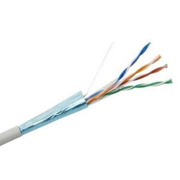 Кабель витая пара F/UTP кат.5E 4х2х24AWG solid CCA PVC сер. (м) Net.on 01-1001 ТехноИмпульс