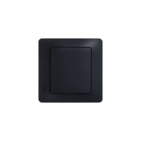 Переключатель проходной 1-кл. СП Glossa 10А IP20 (сх. 6а) 10AX механизм антрацит SE GSL000761 ТехноИмпульс