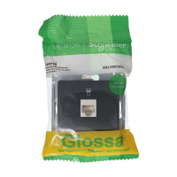 Розетка компьютерная 1-м Glossa RJ45 кат.5E механизм антрацит SE GSL000781K ТехноИмпульс