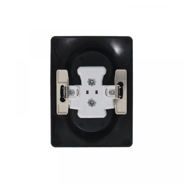 Розетка 2-м СП Glossa 16А IP20 без заземл. в сборе антрацит SE GSL000720 ТехноИмпульс