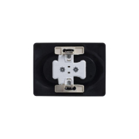 Розетка 2-м СП Glossa 16А IP20 250В без заземл. шоколад SE GSL000820 ТехноИмпульс