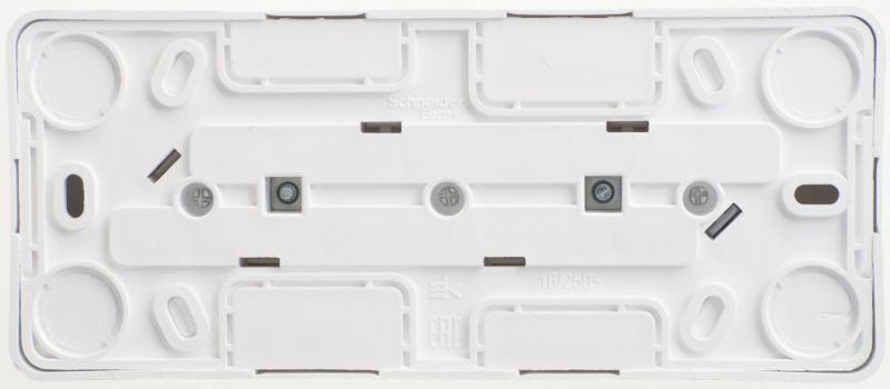 Розетка 3-м ОП Этюд 16А IP20 250В с заземл. без защ. шторок бел. SE PA16-011B ТехноИмпульс