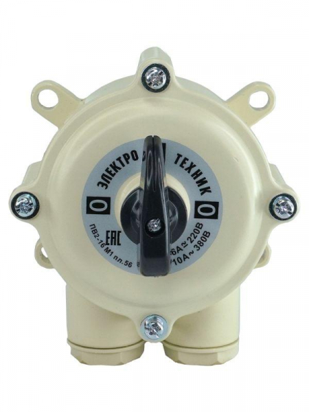Выключатель пакетный ПВ2-16А М1 в пл. корп. IP56 Электротехник ET001802 ТехноИмпульс