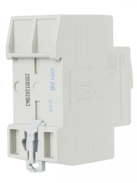 Выключатель дифференциального тока (УЗО) 2п 63А 100мА тип AC ВД1-63 KARAT IEK MDV10-2-063-100 ТехноИмпульс