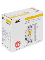 Выключатель дифференциального тока (УЗО) 2п 63А 100мА тип AC ВД1-63 KARAT IEK MDV10-2-063-100 ТехноИмпульс