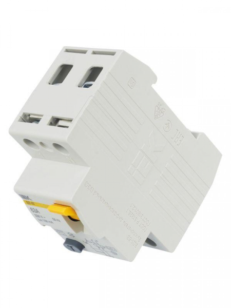 Выключатель дифференциального тока (УЗО) 2п 63А 100мА тип AC ВД1-63 KARAT IEK MDV10-2-063-100 ТехноИмпульс