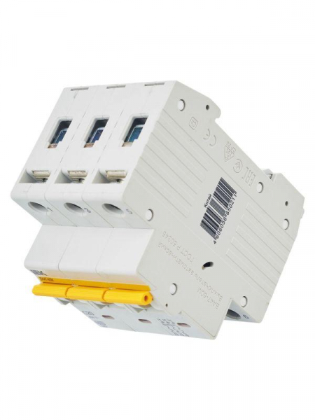 Выключатель автоматический модульный 3п C 20А 6кА ВА47-60M KARAT IEK MVA31-3-020-C ТехноИмпульс