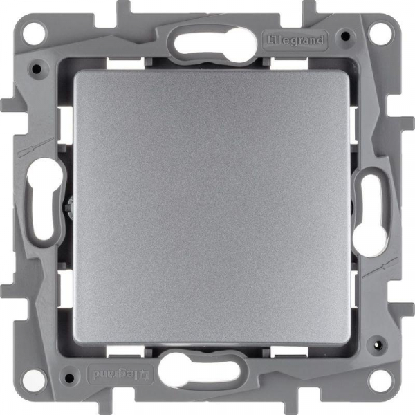 Выключатель 1-кл. СП Etika 10А IP20 250В 10AX авт. зажимы механизм алюм. IEK 672401 ТехноИмпульс