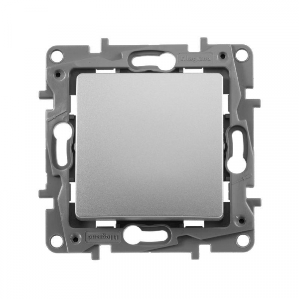 Переключатель 1-кл. СП Etika 10А IP20 250В 10AX авт. зажимы механизм алюм. IEK 672405 ТехноИмпульс