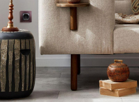 Розетка 1-м СП Etika 16А IP31 250В 2P+E с заземл. защ. шторки немецк. стандарт винтов. клеммы механизм антрацит IEK 672622 ТехноИмпульс