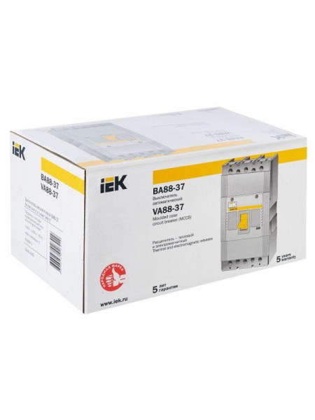 Выключатель автоматический 3п 400А 35кА ВА 88-37 KARAT IEK SVA40-3-0400 ТехноИмпульс