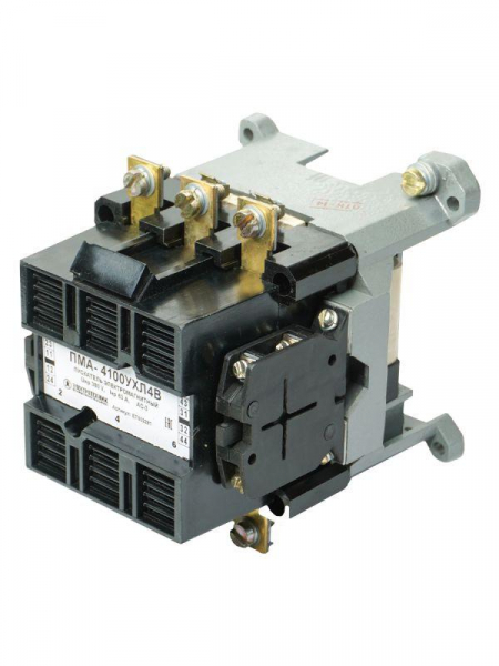 Пускатель ПМА-4100 УХЛ4 В 63А кат. 380В AC 2НО+2НЗ IP00 без реле Электротехник ET002281 ТехноИмпульс