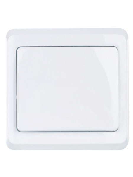 Выключатель 1-кл. СП Вега 10А IP20 ВС10-1-0-ВБ бел. GENERICA EVV10-K01-10-DM ТехноИмпульс